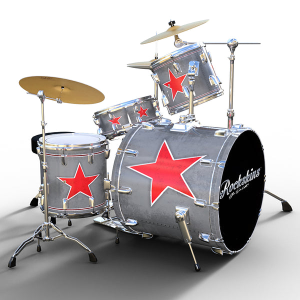 Hangar Eighteen Drum Wrap Rockskins