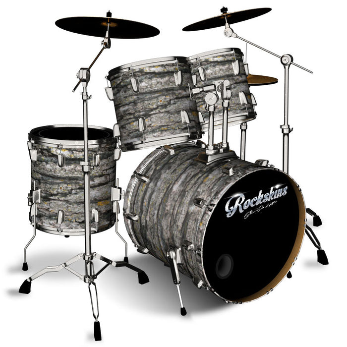 Mossy Oak Tree Bark Drum Wrap
