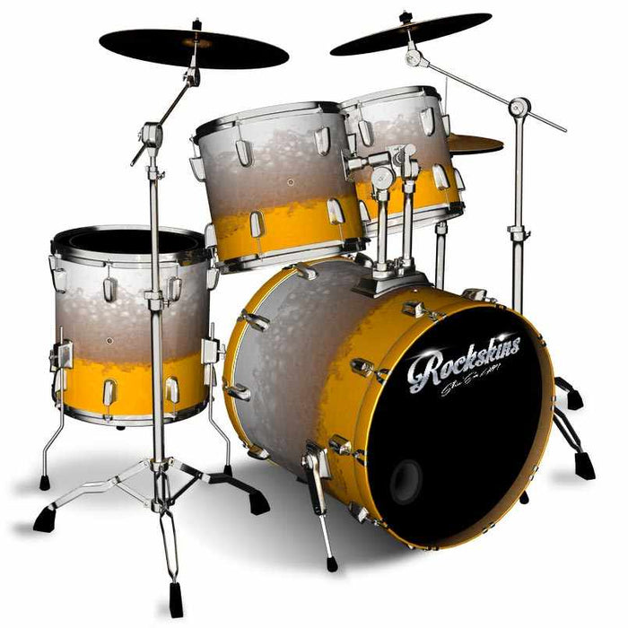 Beer & Foam Drum Wrap