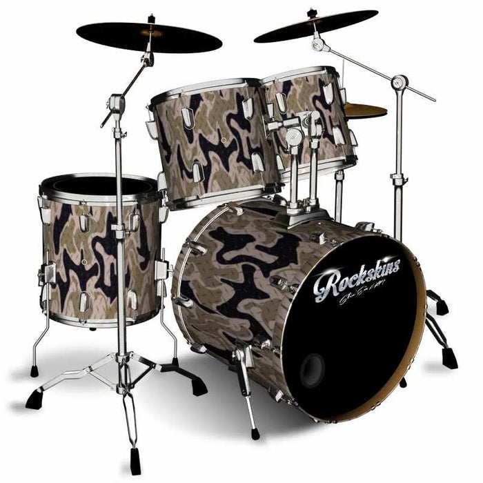 Desert Storm Drum Wrap