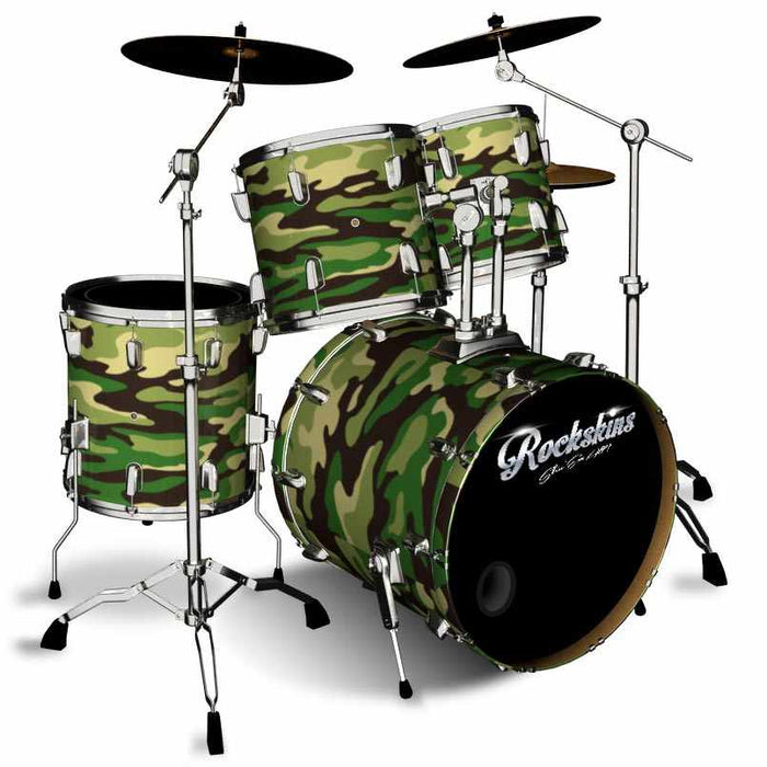 Jungle Green Drum Wrap