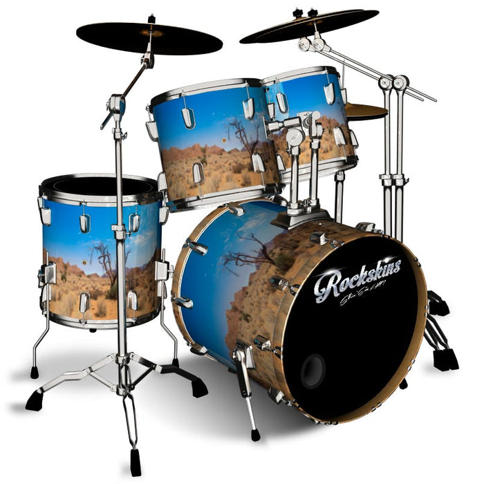 Desert Tumbleweeds Drum Wrap