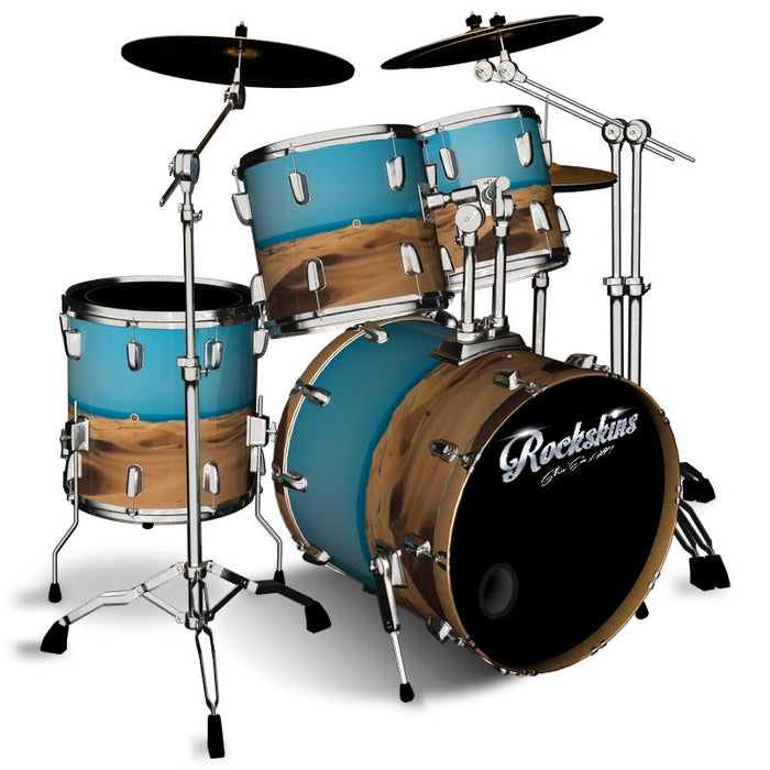 Desert Ocean Drum Wrap