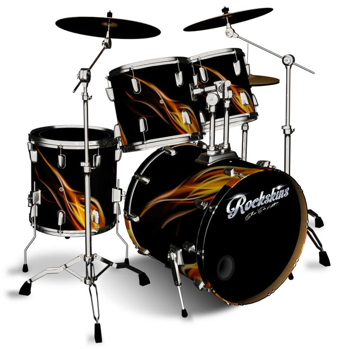 Fire Faze Drum Wrap