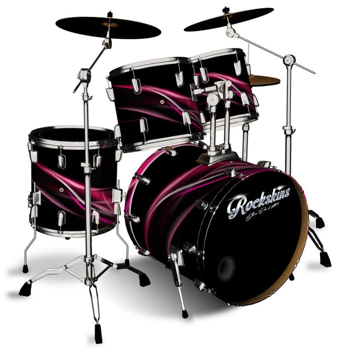 Hot Pink Licks Drum Wrap