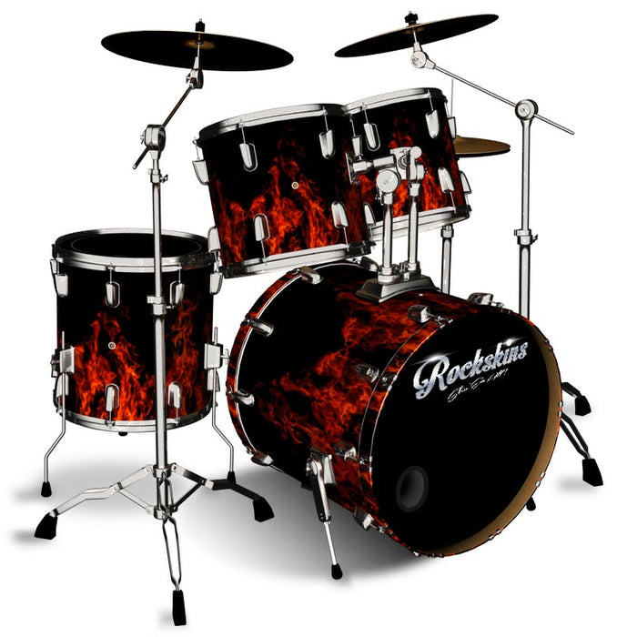 Burning Fury Drum Wrap