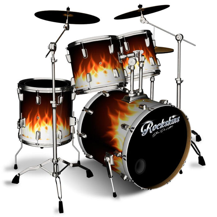 Gradient Fire Drum Wrap