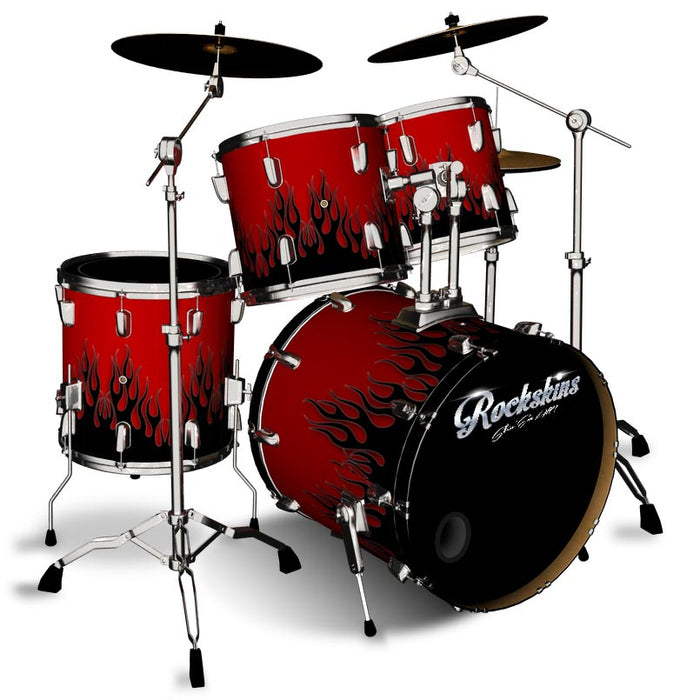 Hot Rod Lincoln Drum Wrap