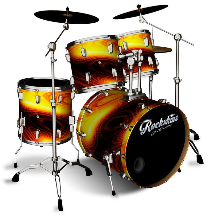 Burning Brain Cells drum Wrap