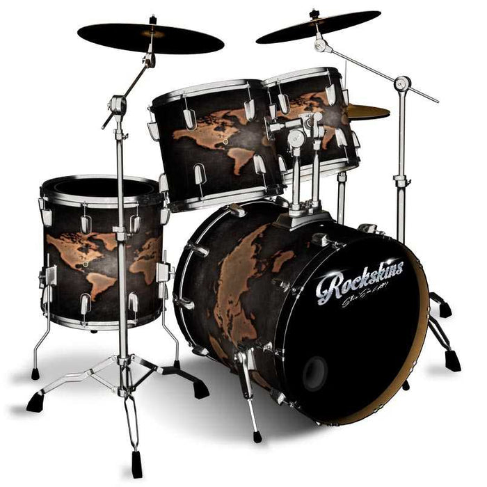 Global Grunge Drum Wrap