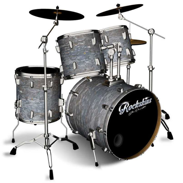 Eroded Metal Drum Wrap