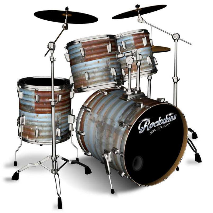 Rusted Barn Drum Wrap