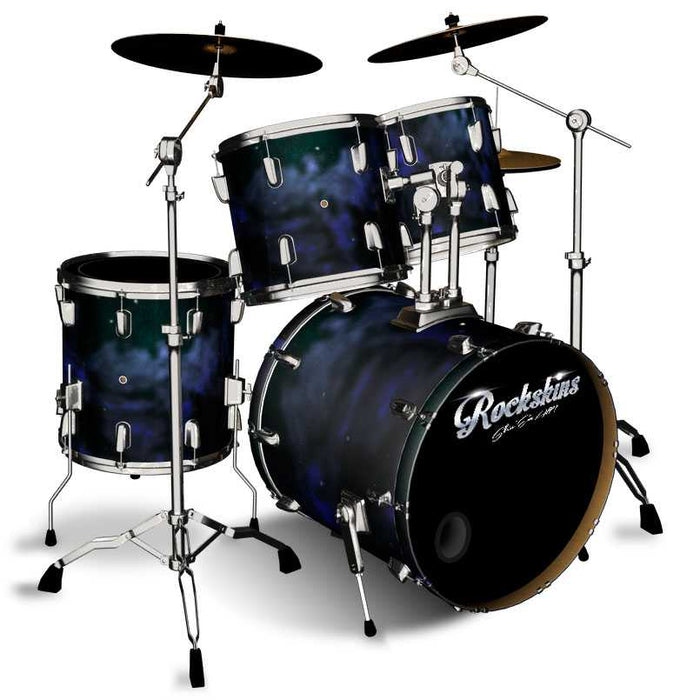 Blue Universe Haze Drum Wrap 5