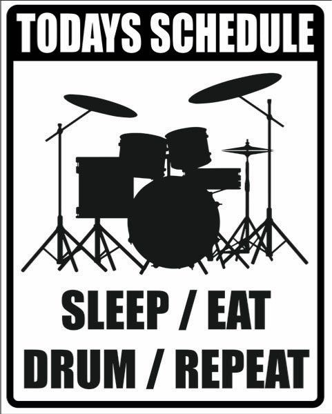 Today's Schedule 12" x 15" Sign