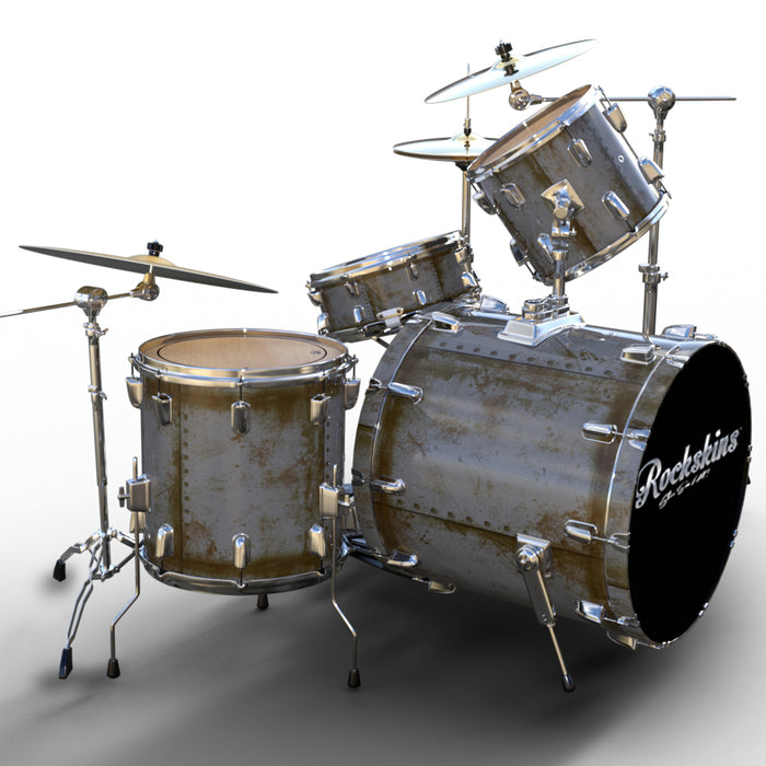 Rusted Grunge Drum Wrap