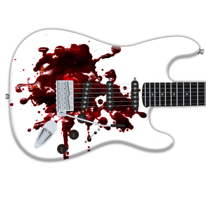 Single Shot Blood Guitar Wrap