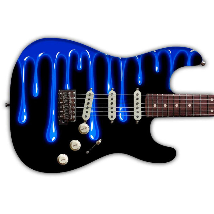 Blue Slime Guitar Wrap