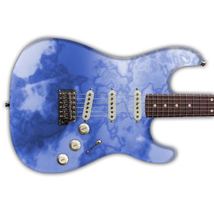 Blue Abalone Guitar Wrap
