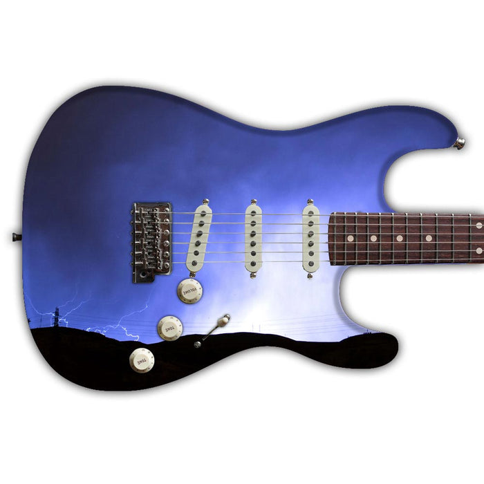 Blue Mystic Guitar Wrap