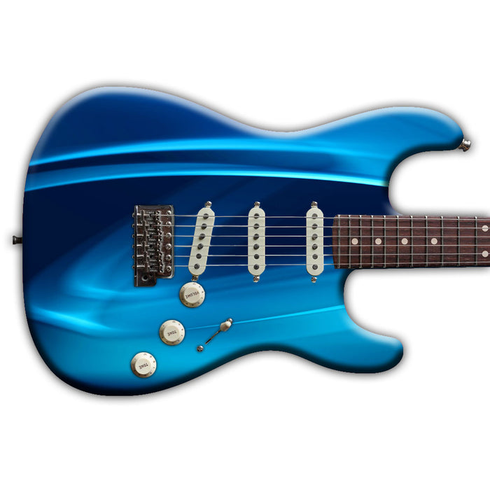 Blue Wave Guitar Wrap