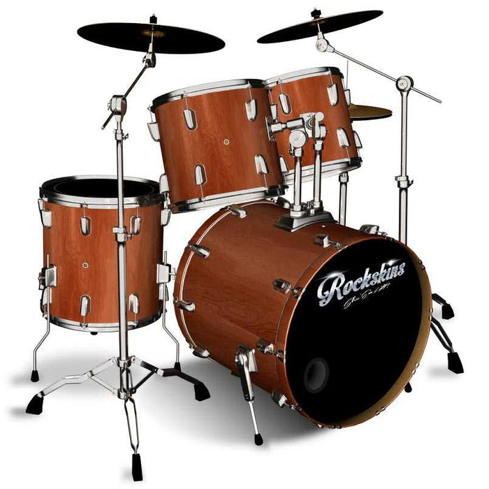 Red Cherry Wood Drum Wrap