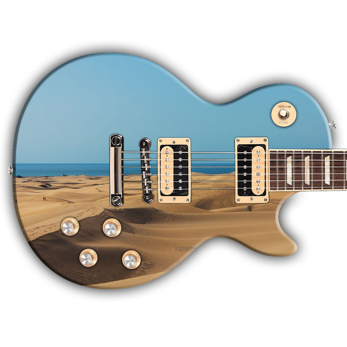 Desert Ocean Guitar Wrap