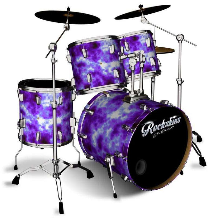 Purple Brain Cell Drum Wrap