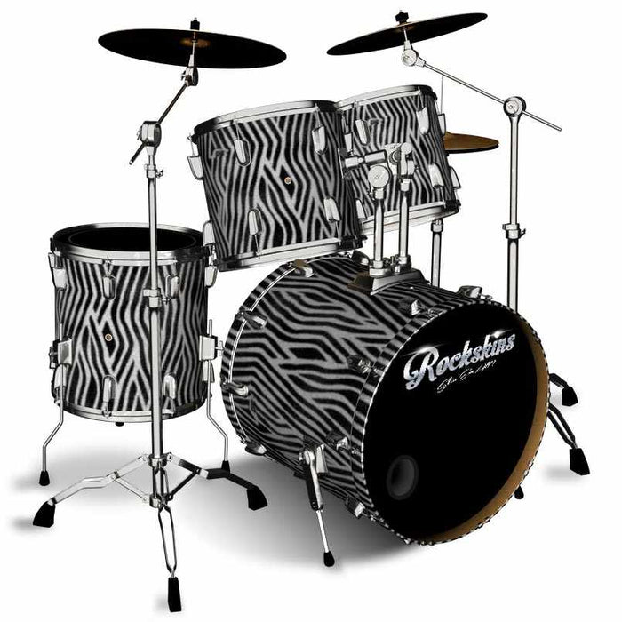 Zebra Fur II Drum Wrap