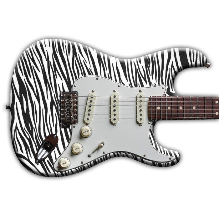 Zebra Stripes 3 Guitar Wrap
