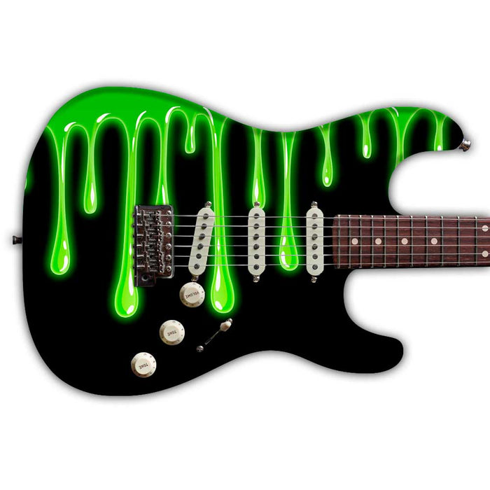 Green Slime Guitar Wrap