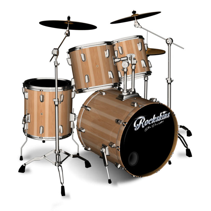 Hickory Two Tone Drum Wrap