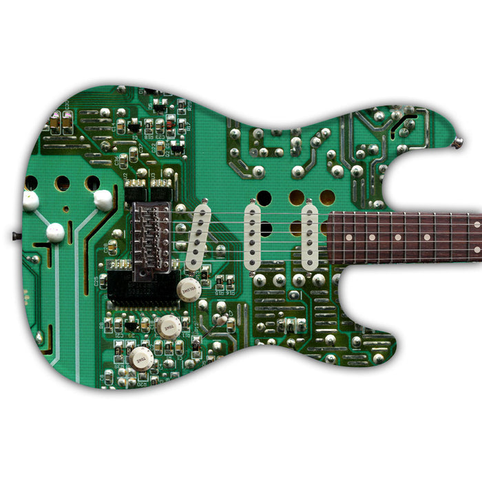 Matrix Motherboard Guitar Wrap