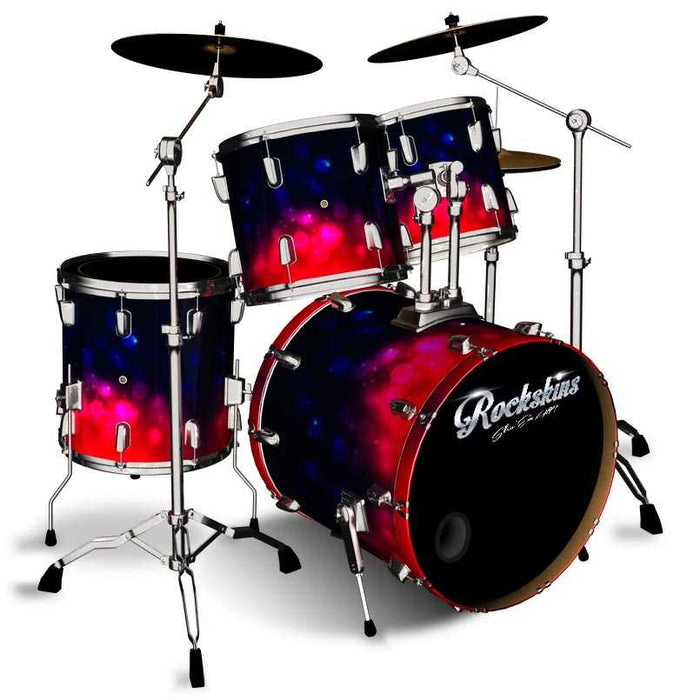 Red Mystery and the Universe Drum Wrap