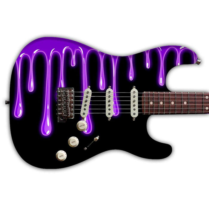 Purple Slime Guitar Wrap