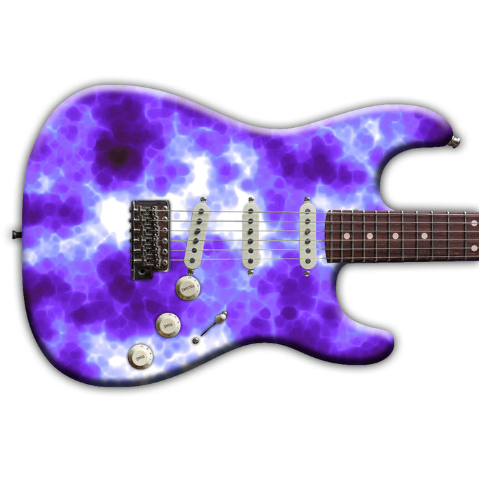 Purple Brain Cell Guitar Wrap