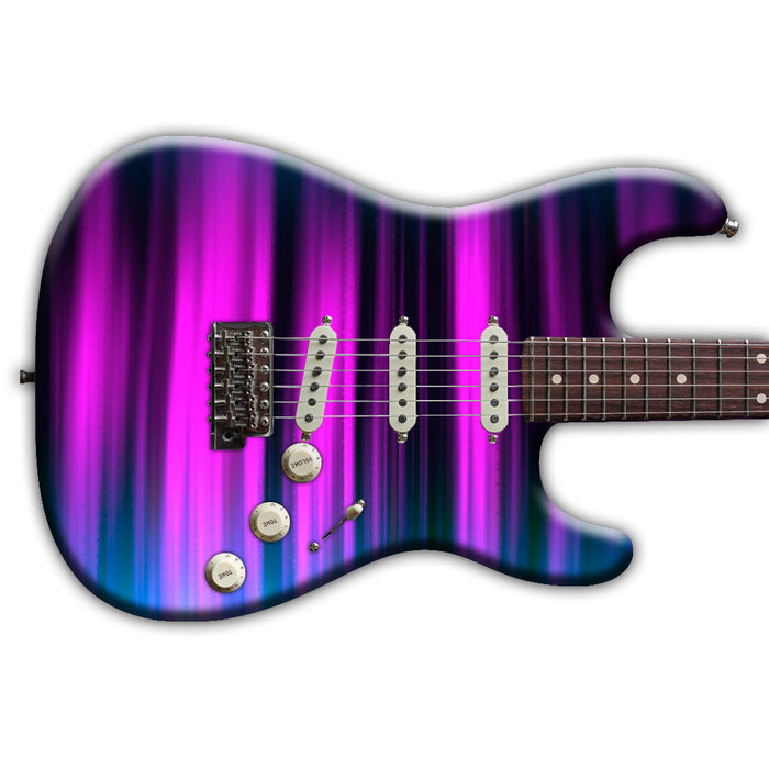 Purple Funk Guitar Wrap