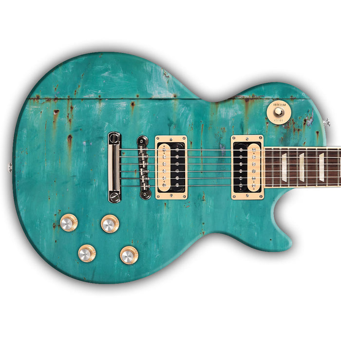 The Real Teal Rust Guitar Wrap
