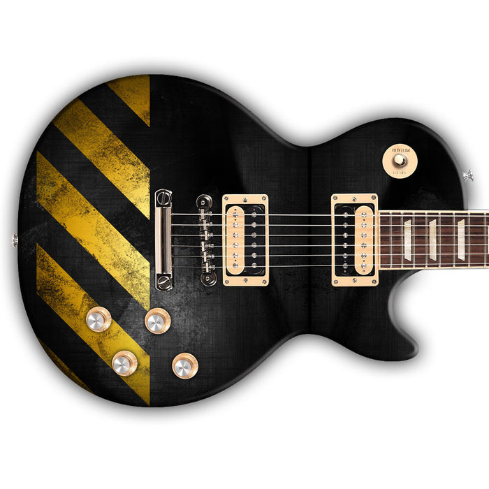Proceed With Caution Grunge Guitar Wrap